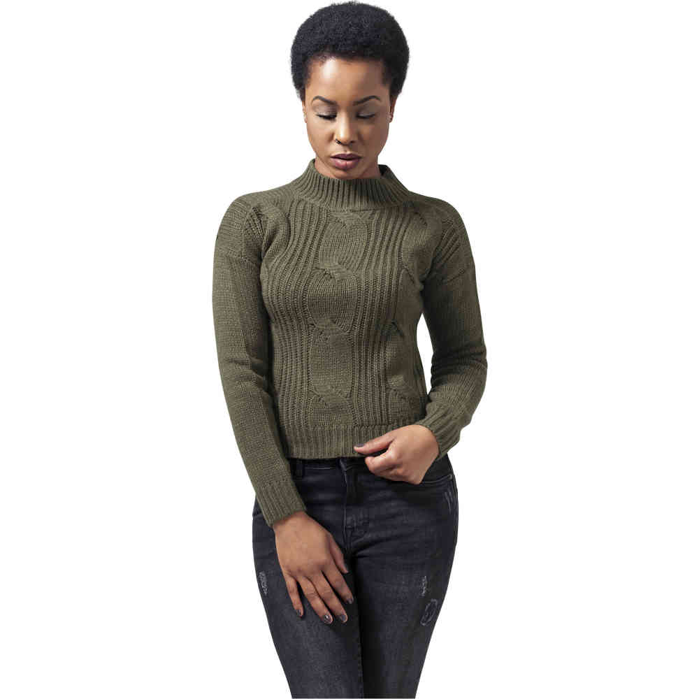 Urban Classics Urban Classics Sweatertrui Short Turtleneck Urban Classics Urban Classics Sweatertrui Short Turtleneck